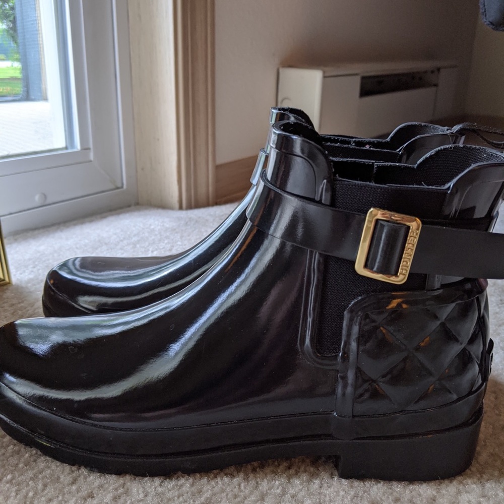 Hunter rain boots